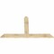 Ekena Millwork Portland Rough Sawn Timber Gable Bracket, Douglas Fir, 72"W x 42"H x 2"D x 6"F, 14/12 Pitch GBW072X42X0206POR00RDF - alternate 5